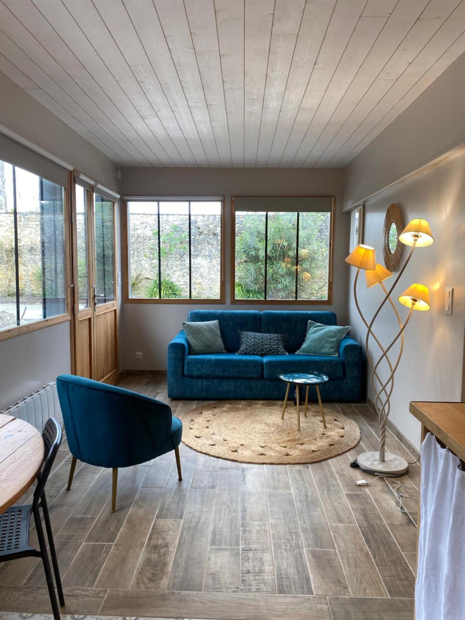 La Maison Des Vendangeurs - Gite 2 Personnes Avec Piscine Apartment Lamarque Екстериор снимка