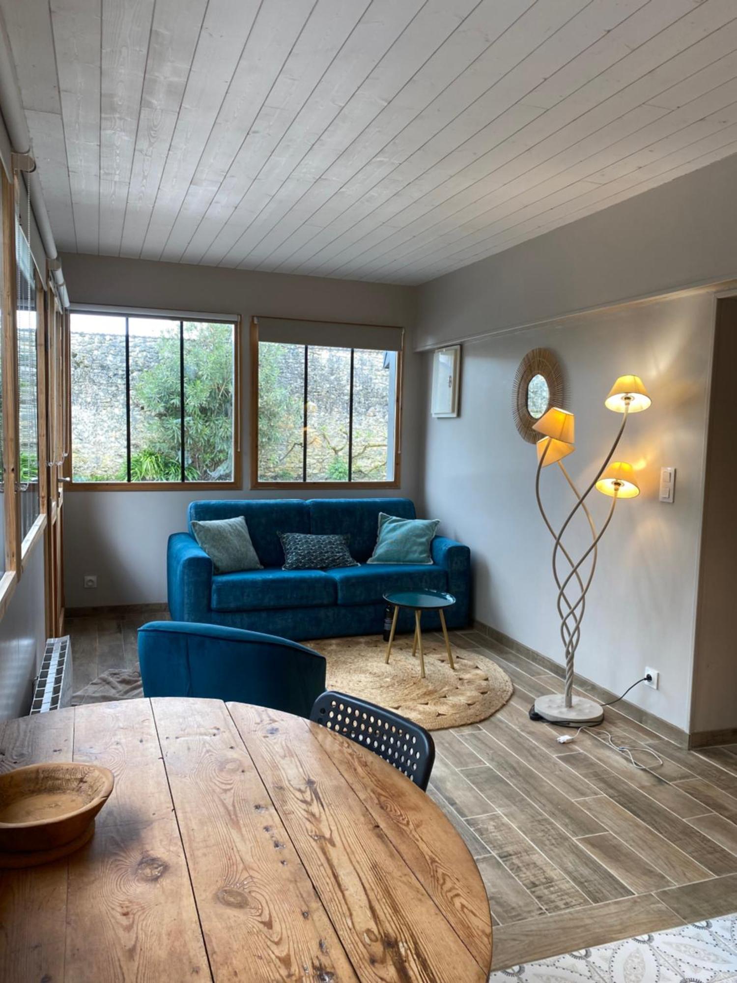 La Maison Des Vendangeurs - Gite 2 Personnes Avec Piscine Apartment Lamarque Екстериор снимка